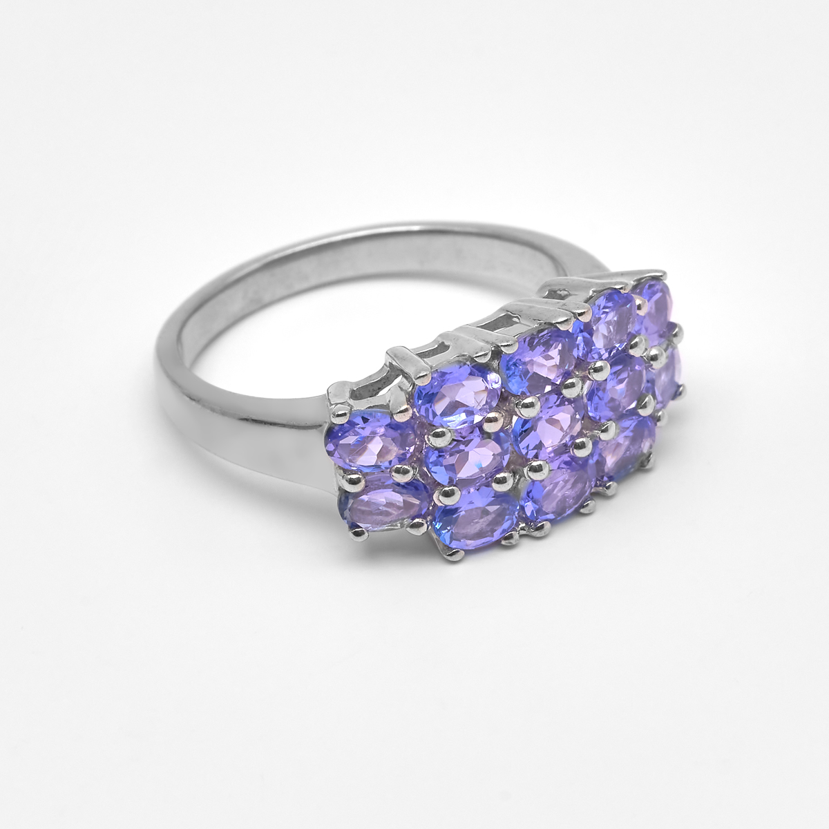 Bague tanzanite argent Olpha